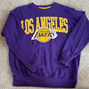 NBA Los Angeles Lakers Purple Crewneck Sweater